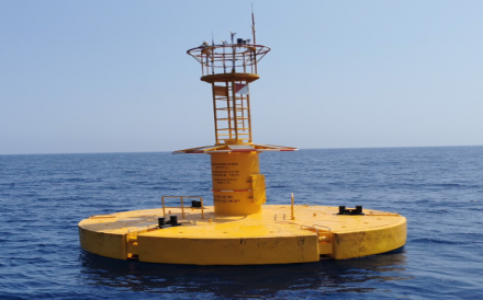 Operational sea trial project of 10 meter large-scale modular comprehensive observation buoy off the the Pearl River Estuary